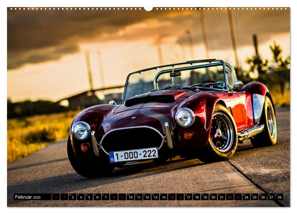 US Cars Kalender (CALVENDO Premium Wandkalender 2025)