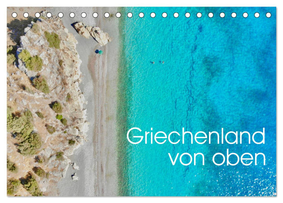 Griechenland von oben (CALVENDO Wandkalender 2025)