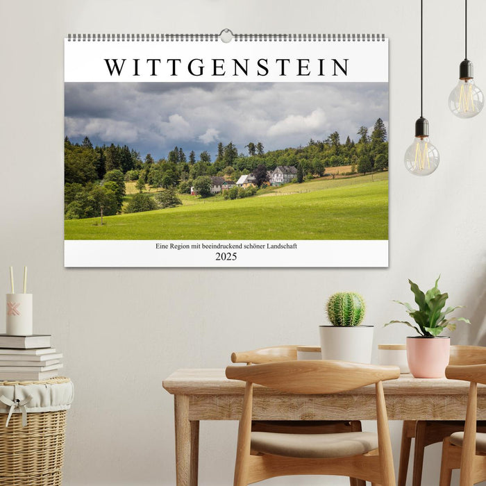 Wittgenstein – Eine Region mit beeindruckend schöner Landschaft (CALVENDO Wandkalender 2025)