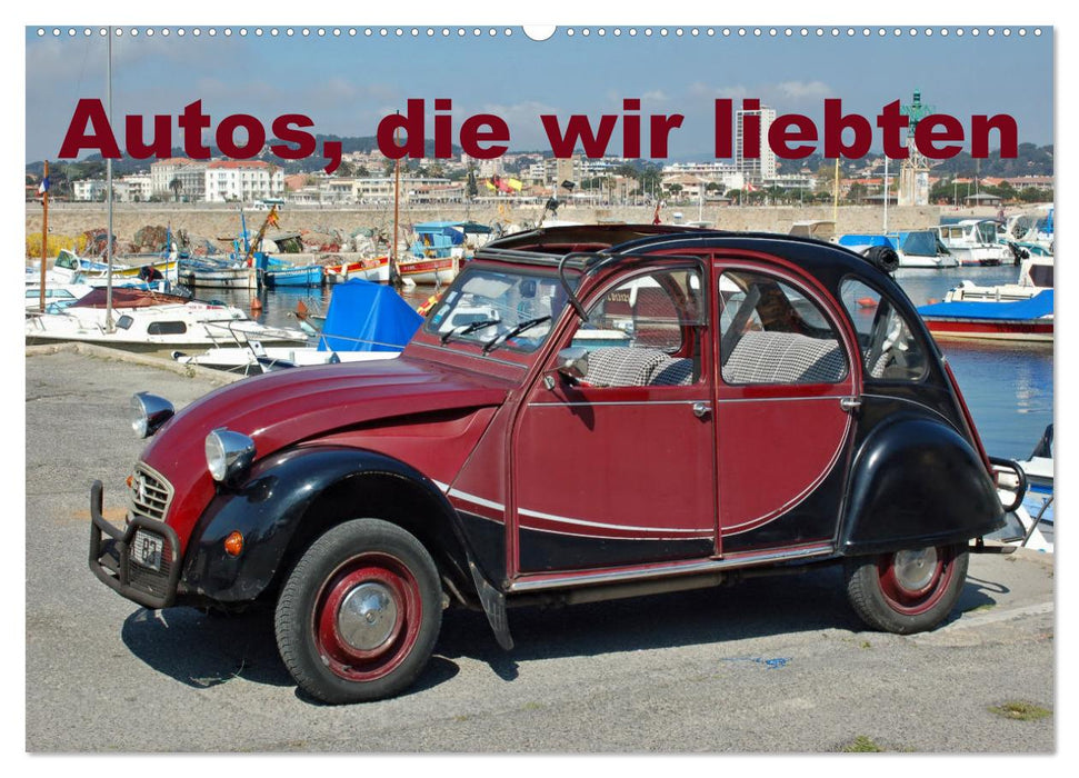 Autos, die wir liebten (CALVENDO Wandkalender 2025)