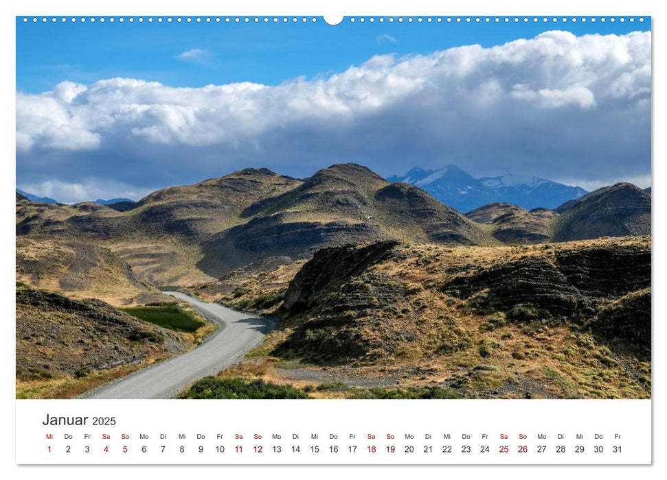 Chile - Ein unbekanntes Paradies. (CALVENDO Premium Wandkalender 2025)