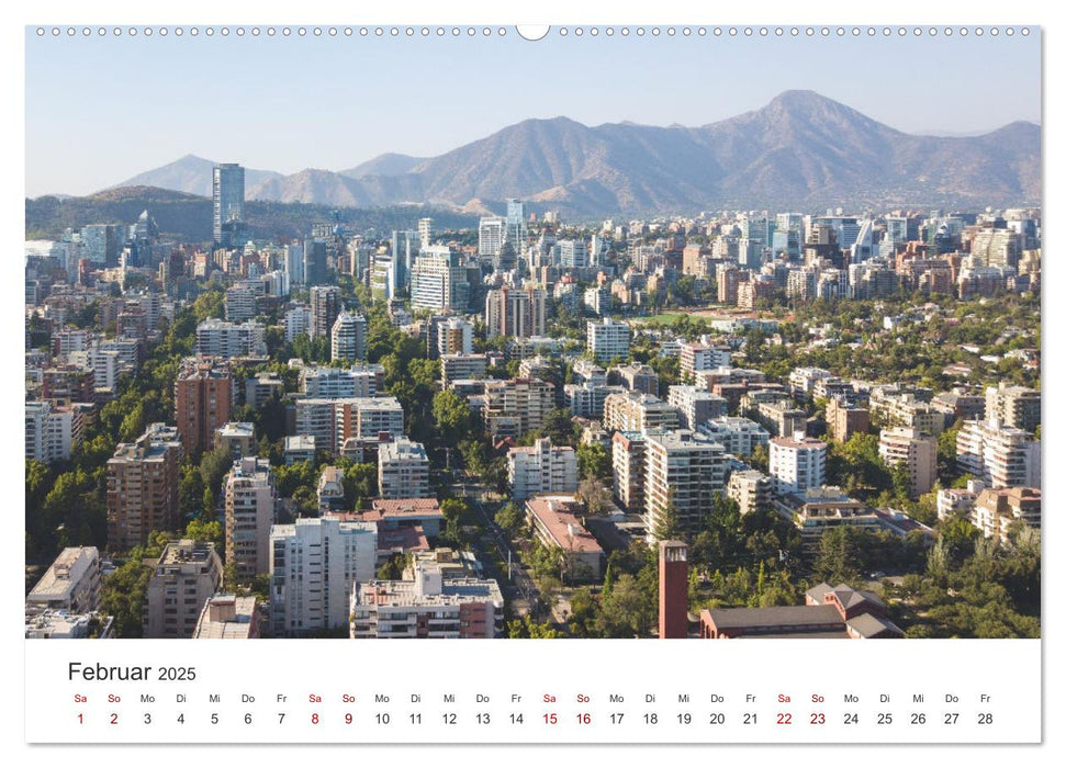 Chile - Ein unbekanntes Paradies. (CALVENDO Premium Wandkalender 2025)