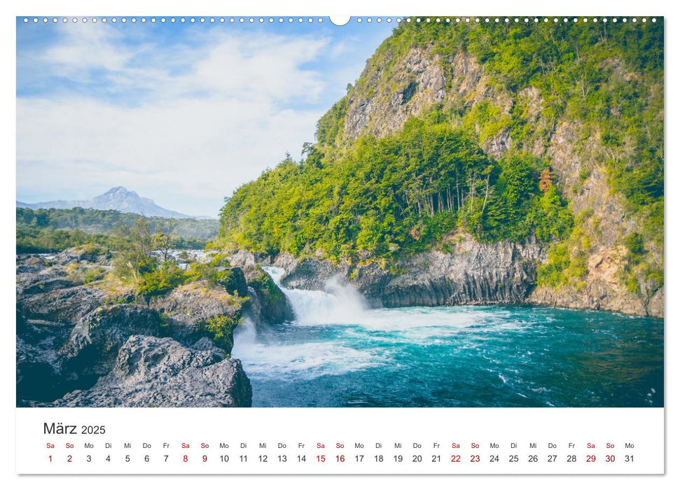 Chile - Ein unbekanntes Paradies. (CALVENDO Premium Wandkalender 2025)