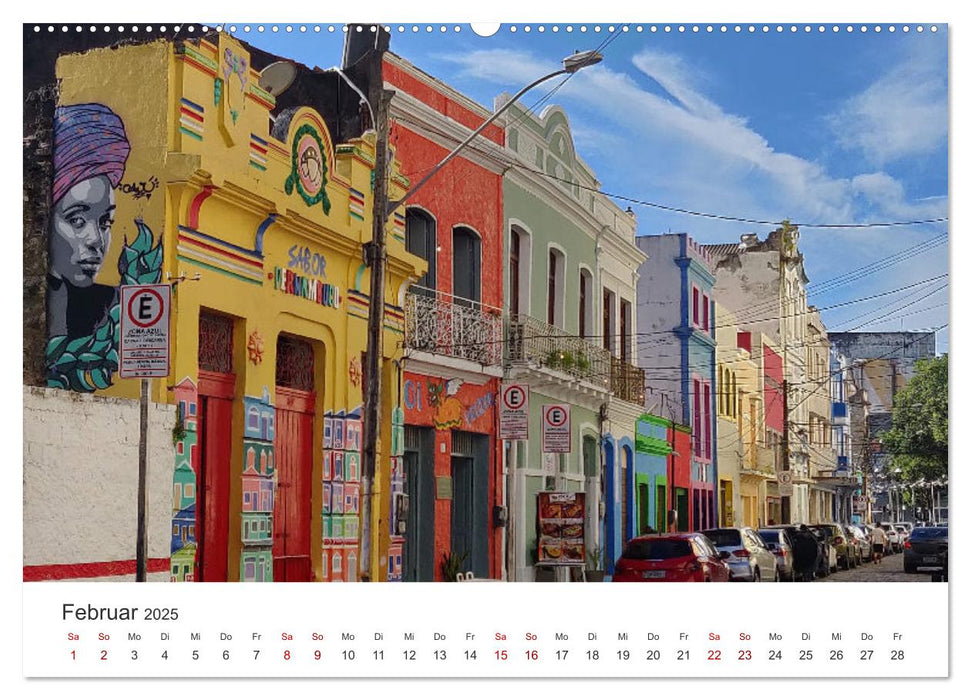 Brasilien - Eine beeindruckendes Land in Südamerika. (CALVENDO Premium Wandkalender 2025)