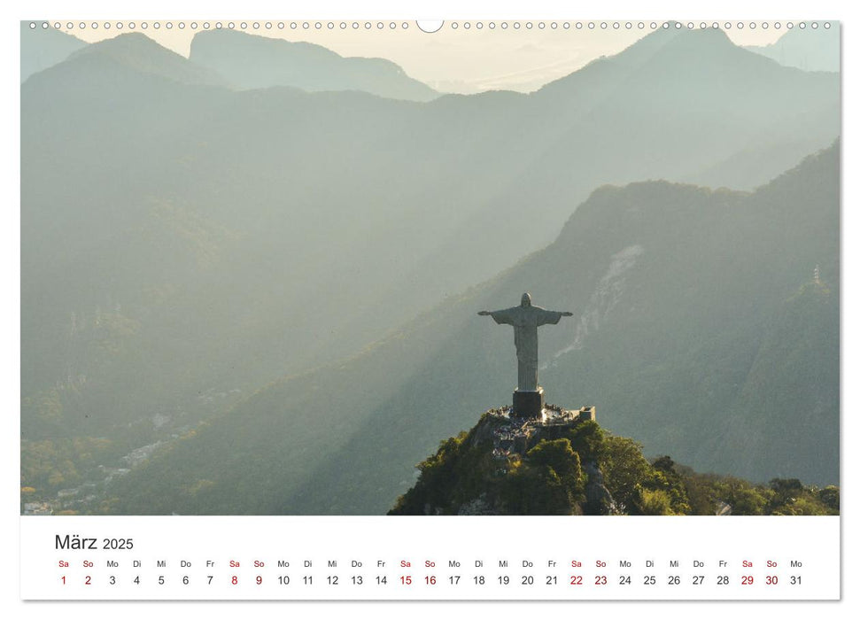 Brasilien - Eine beeindruckendes Land in Südamerika. (CALVENDO Premium Wandkalender 2025)