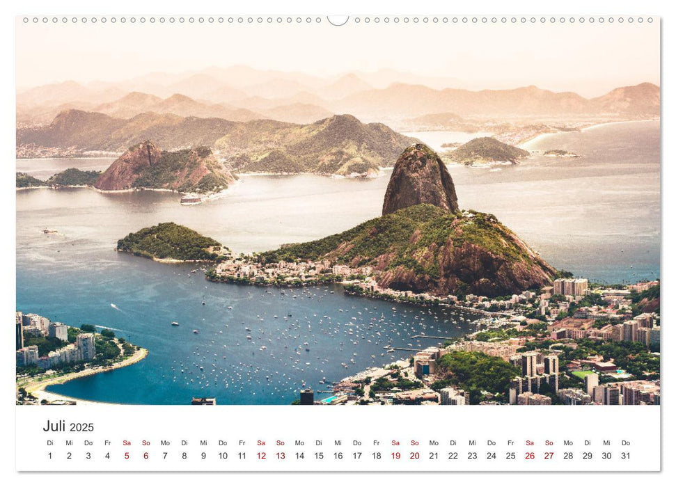 Brasilien - Eine beeindruckendes Land in Südamerika. (CALVENDO Premium Wandkalender 2025)