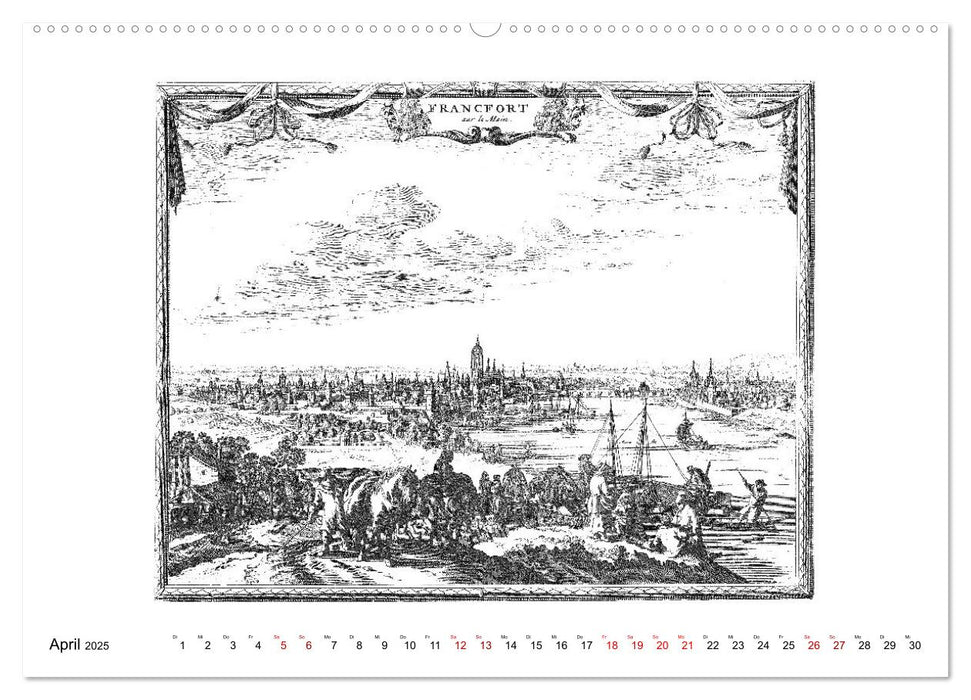 Messestadt Frankfurt am Main (CALVENDO Premium Wandkalender 2025)