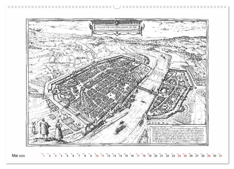 Messestadt Frankfurt am Main (CALVENDO Premium Wandkalender 2025)