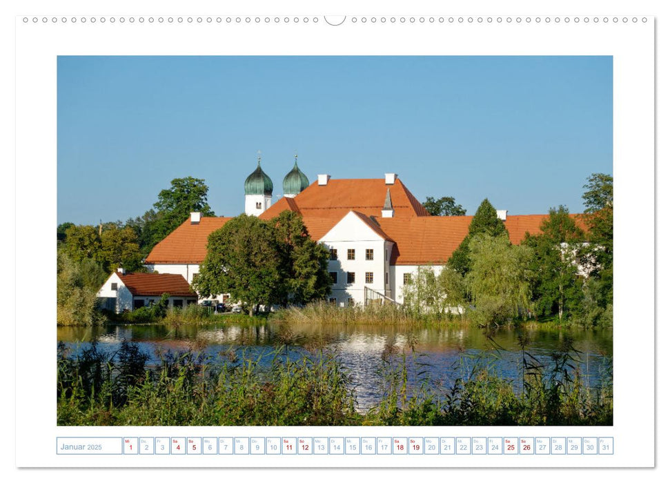 Chiemgau - Impressionen (CALVENDO Premium Wandkalender 2025)