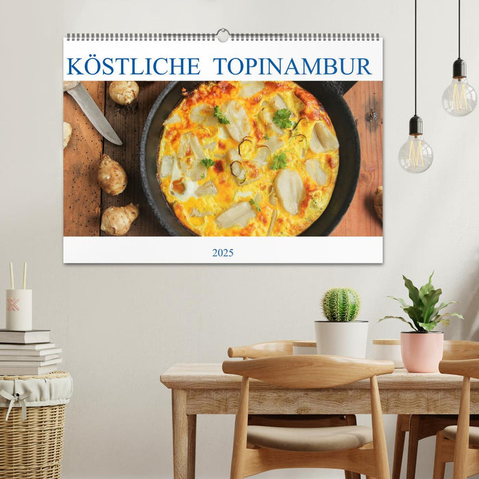 Köstliche Topinambur (CALVENDO Wandkalender 2025)