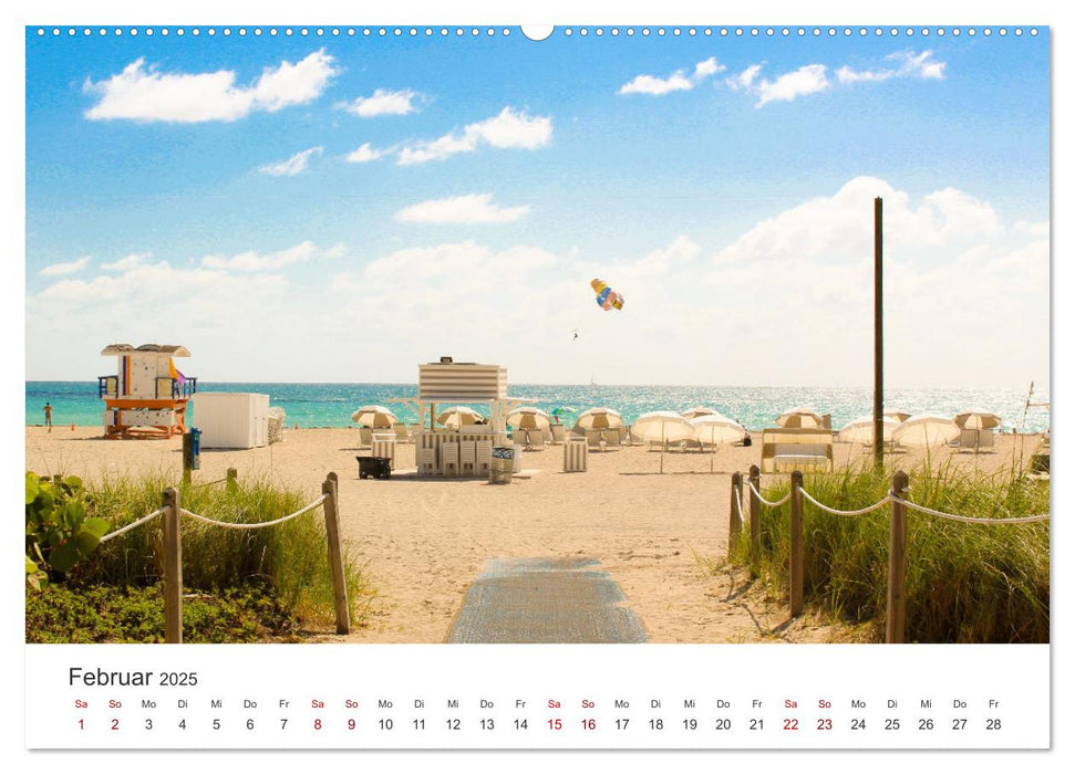 Miami - Gateway to the Americas (CALVENDO Premium Wandkalender 2025)