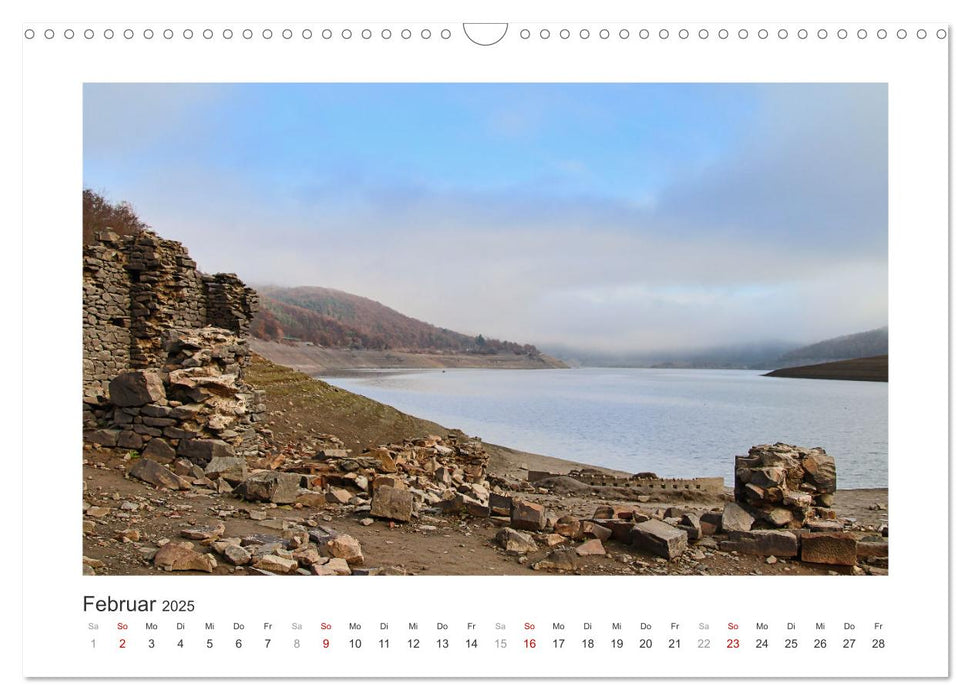 Der Edersee, Nordhessens Atlantis (CALVENDO Wandkalender 2025)