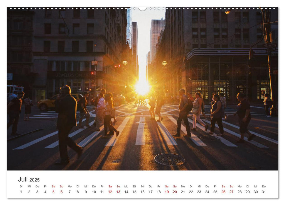 Über den Wolken in New York (CALVENDO Premium Wandkalender 2025)