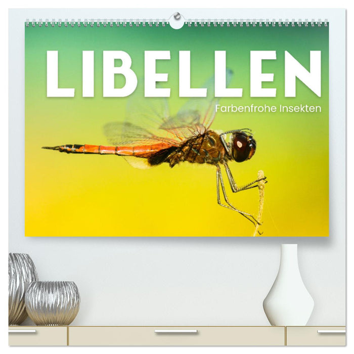 Libellen - Farbenfrohe Insekten (CALVENDO Premium Wandkalender 2025)