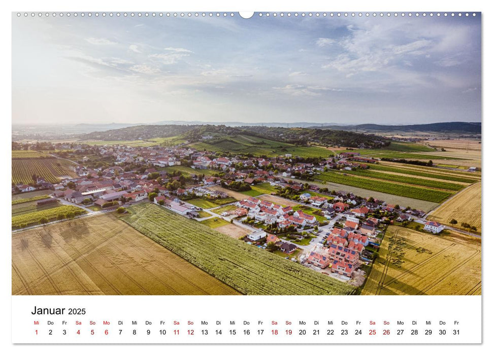 Das Weinviertel im wunderschönen Niederösterreich. (CALVENDO Wandkalender 2025)