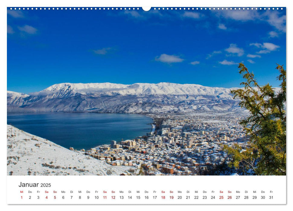 Albanien - Traumhafte Natur (CALVENDO Premium Wandkalender 2025)