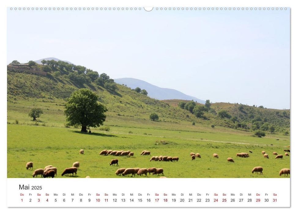 Albanien - Traumhafte Natur (CALVENDO Premium Wandkalender 2025)