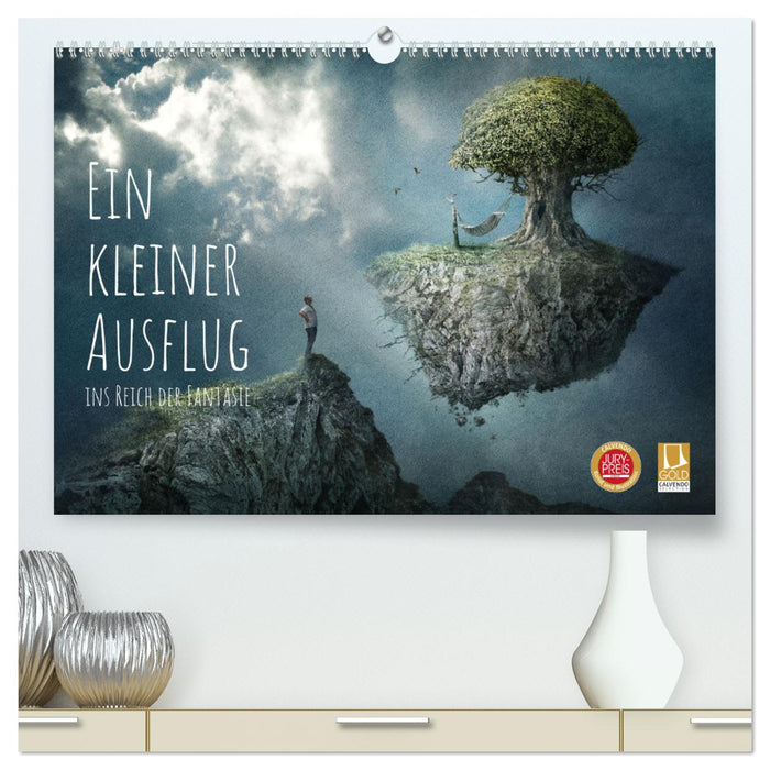 Ein kleiner Ausflug ins Reich der Fantasie (CALVENDO Premium Wandkalender 2025)