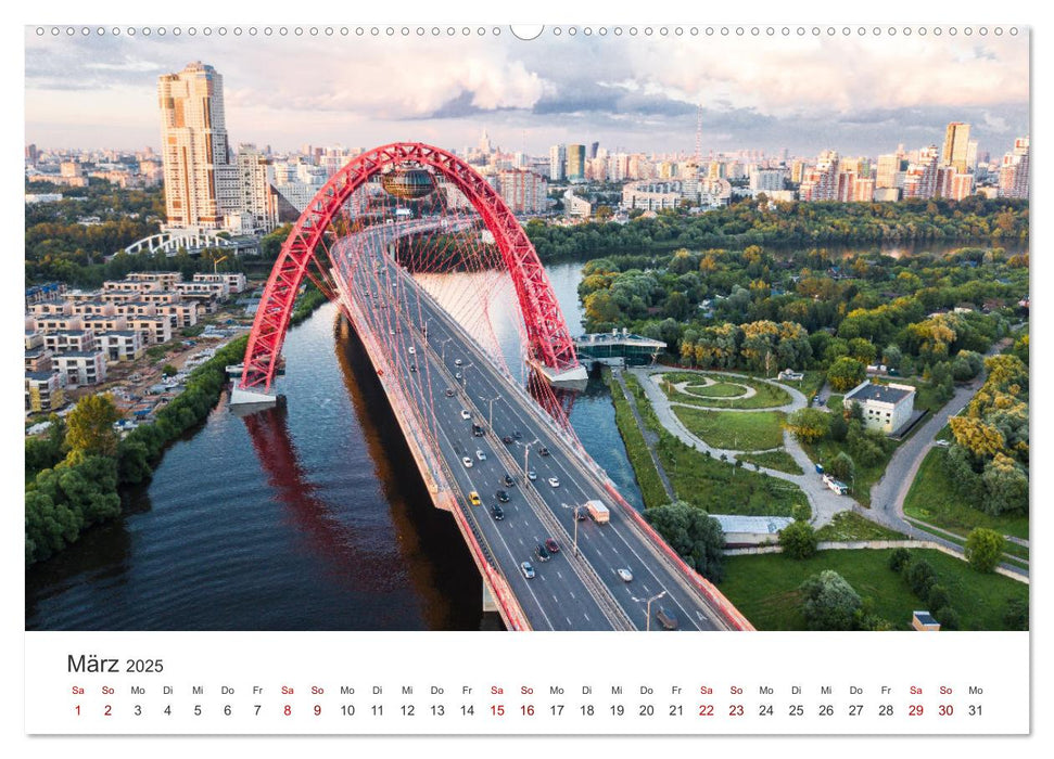 Russland - Eine Reise durch ein beeindruckendes Land. (CALVENDO Premium Wandkalender 2025)