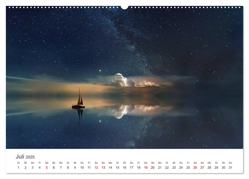 Milchstraße - Einblicke in unsere einzigartige Galaxie. (CALVENDO Premium Wandkalender 2025)