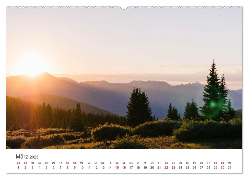 Colorado - Wundervolle Landschaften (CALVENDO Premium Wandkalender 2025)