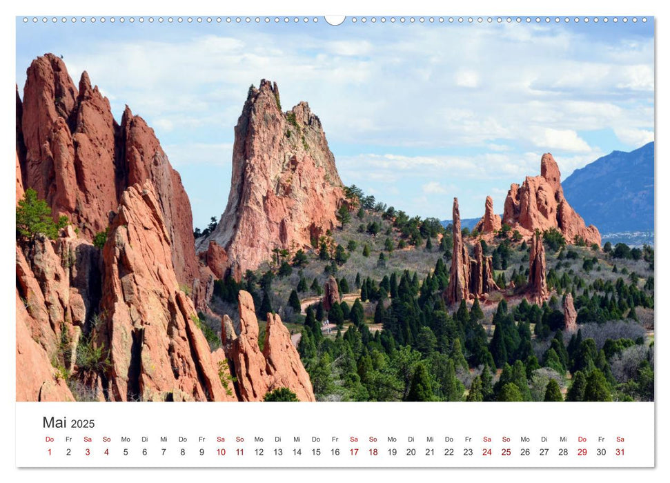 Colorado - Wundervolle Landschaften (CALVENDO Premium Wandkalender 2025)