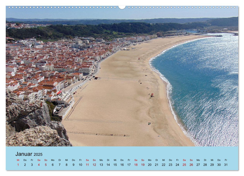 Nazare (CALVENDO Premium Wandkalender 2025)