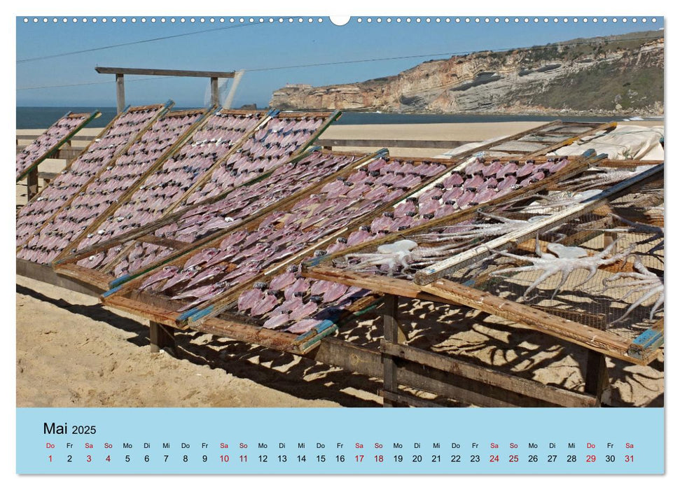 Nazare (CALVENDO Premium Wandkalender 2025)