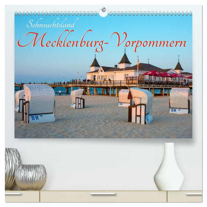 Sehnsuchtsland Mecklenburg-Vorpommern (CALVENDO Premium Wandkalender 2025)