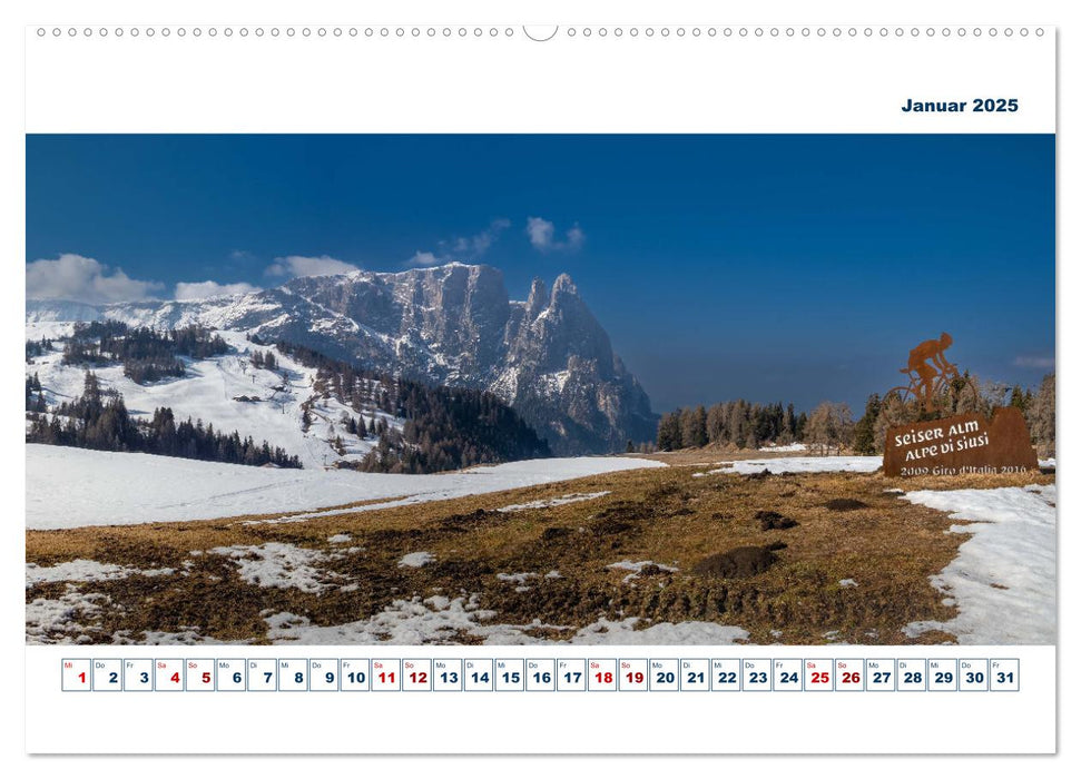 Südtirol - Dolomiten-Träume by VogtArt (CALVENDO Premium Wandkalender 2025)