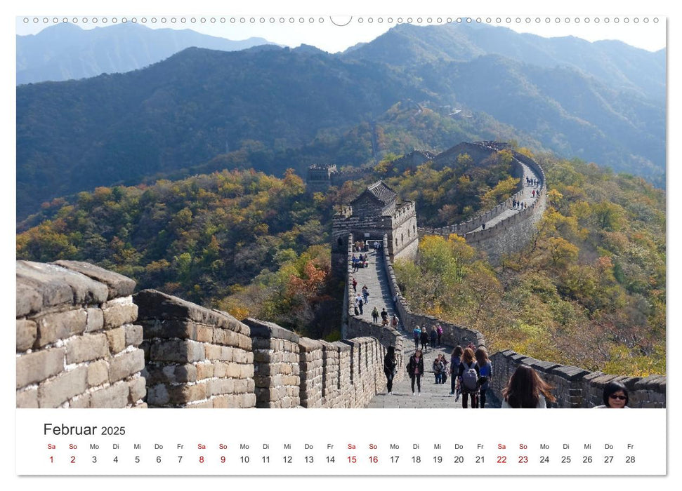 China - Tradition trifft Moderne. (CALVENDO Premium Wandkalender 2025)