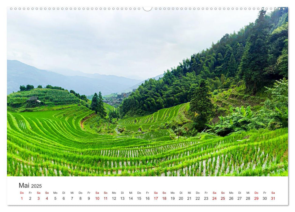 China - Tradition trifft Moderne. (CALVENDO Premium Wandkalender 2025)