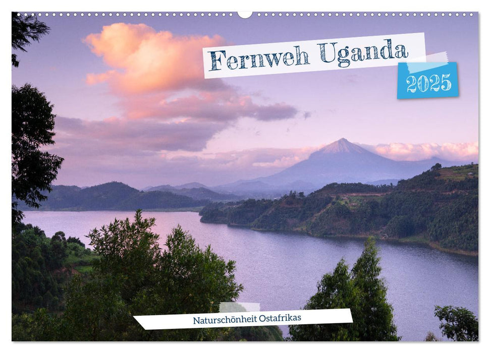 Fernweh Uganda - Naturschönheit Ostafrikas (CALVENDO Wandkalender 2025)