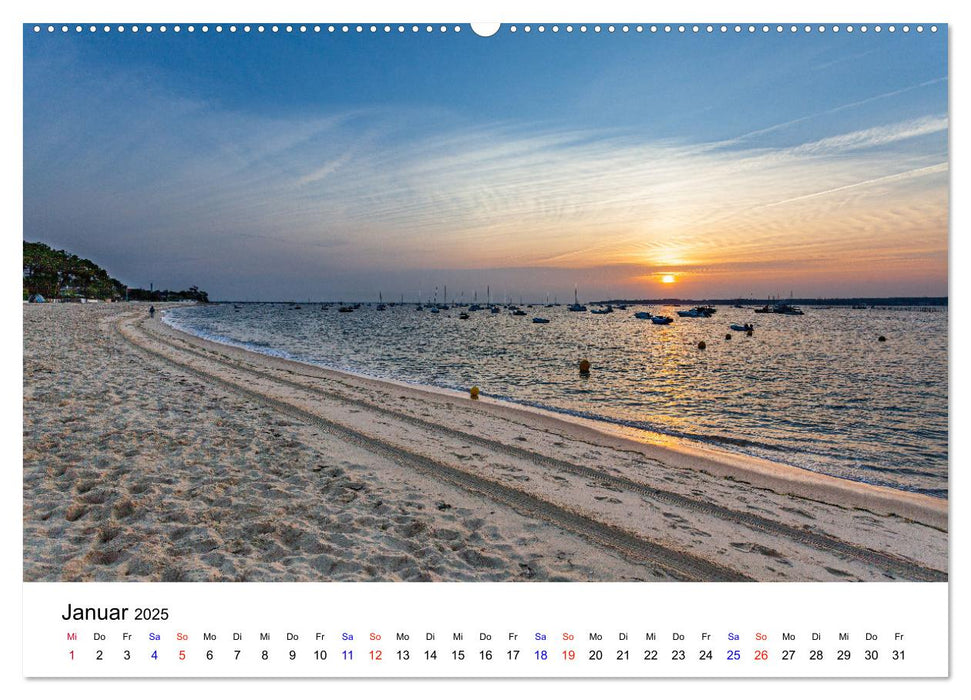 Arcachon Bordeaux Cap Ferret (CALVENDO Premium Wandkalender 2025)