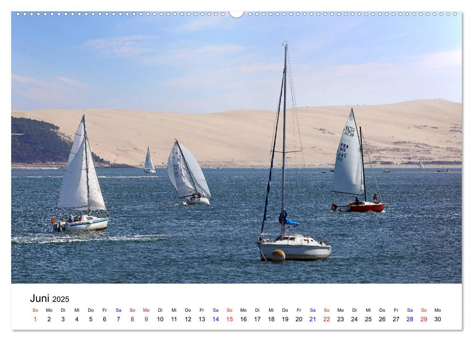 Arcachon Bordeaux Cap Ferret (CALVENDO Premium Wandkalender 2025)