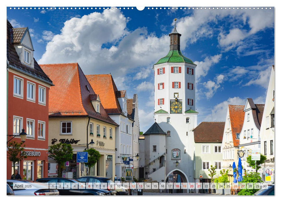 Günzburg Impressionen (CALVENDO Premium Wandkalender 2025)