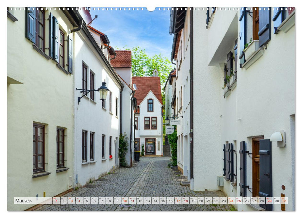 Günzburg Impressionen (CALVENDO Premium Wandkalender 2025)