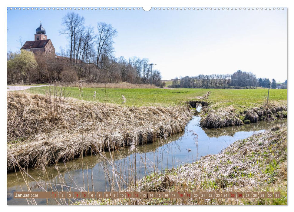 Niederbayerisches Vilstal (CALVENDO Premium Wandkalender 2025)