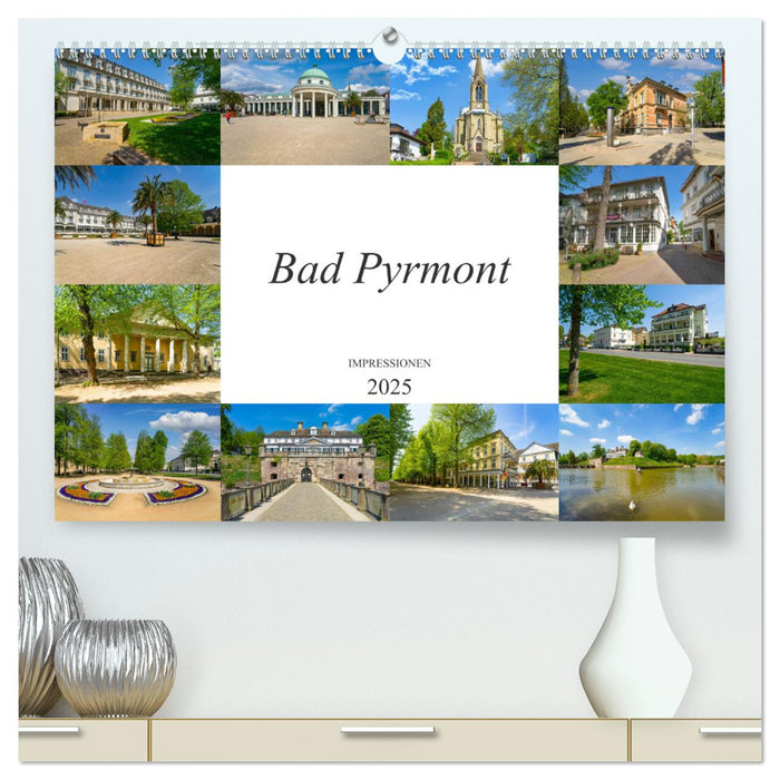 Bad Pyrmont Impressionen (CALVENDO Premium Wandkalender 2025)