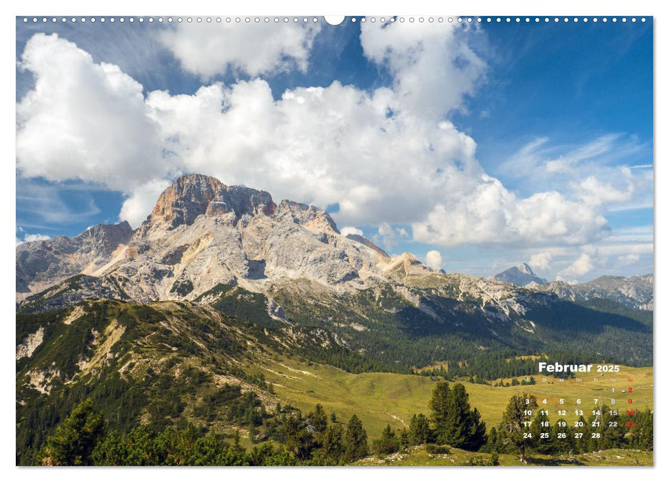 Dolomitenberggipfel (CALVENDO Premium Wandkalender 2025)