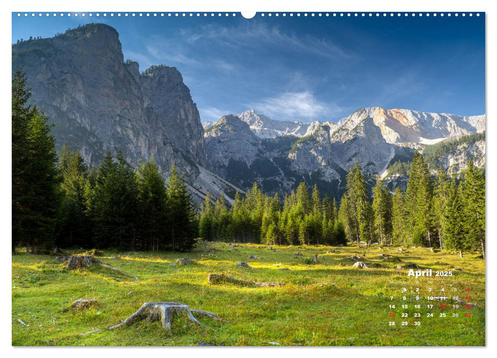 Dolomitenberggipfel (CALVENDO Premium Wandkalender 2025)