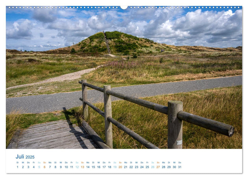 Dänemarks Nordseeküste - Südjütland (CALVENDO Premium Wandkalender 2025)