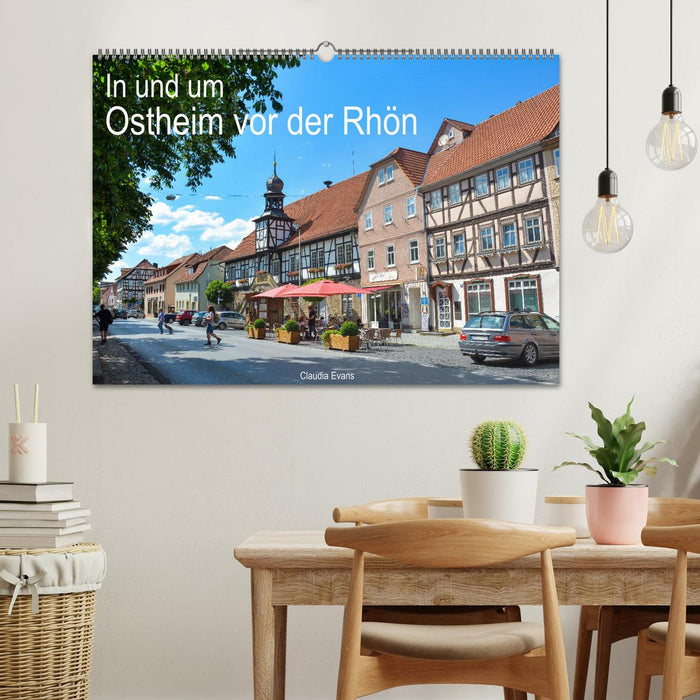 In und um Ostheim vor der Rhön (CALVENDO Wandkalender 2025)