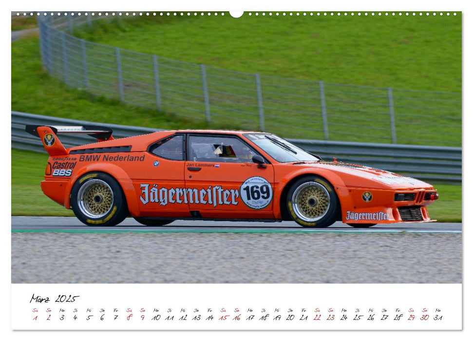 BMW M1 Procar (CALVENDO Premium Wandkalender 2025)