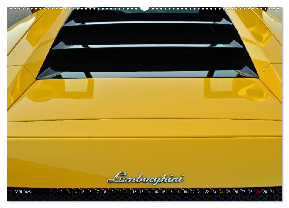 DER GELBE STIER - Lamborghini Murciélago (CALVENDO Premium Wandkalender 2025)