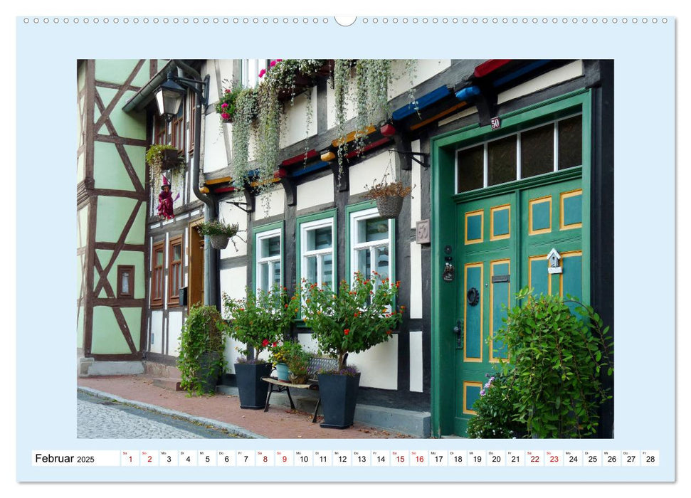 Stolberg im Harz - Deutschlands schönstes Dorf (CALVENDO Premium Wandkalender 2025)