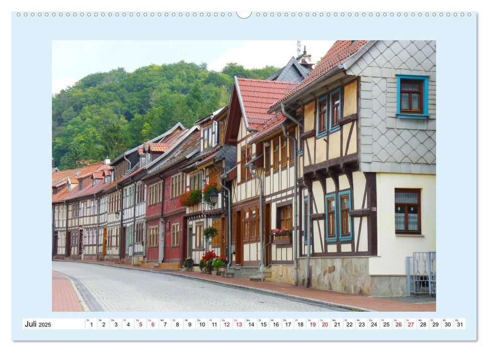 Stolberg im Harz - Deutschlands schönstes Dorf (CALVENDO Premium Wandkalender 2025)