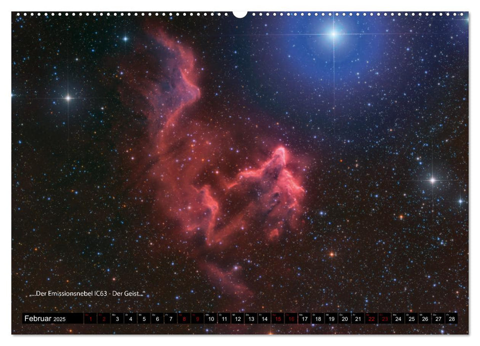 Astrofotografie - Wunder des Universums (CALVENDO Wandkalender 2025)