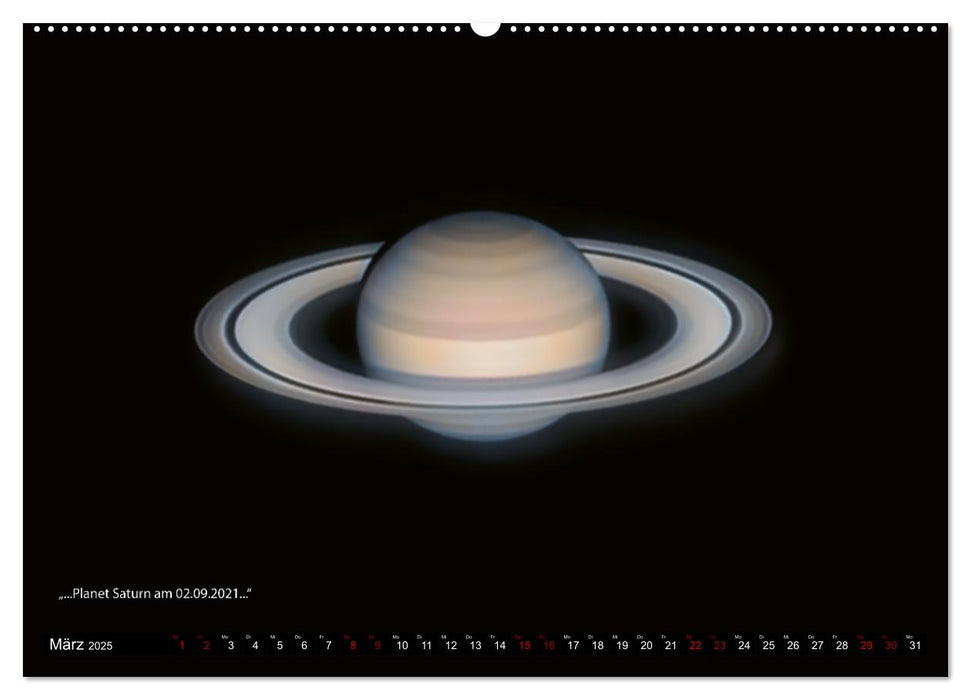 Astrofotografie - Wunder des Universums (CALVENDO Wandkalender 2025)