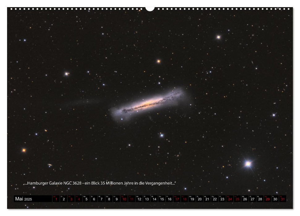 Astrofotografie - Wunder des Universums (CALVENDO Wandkalender 2025)